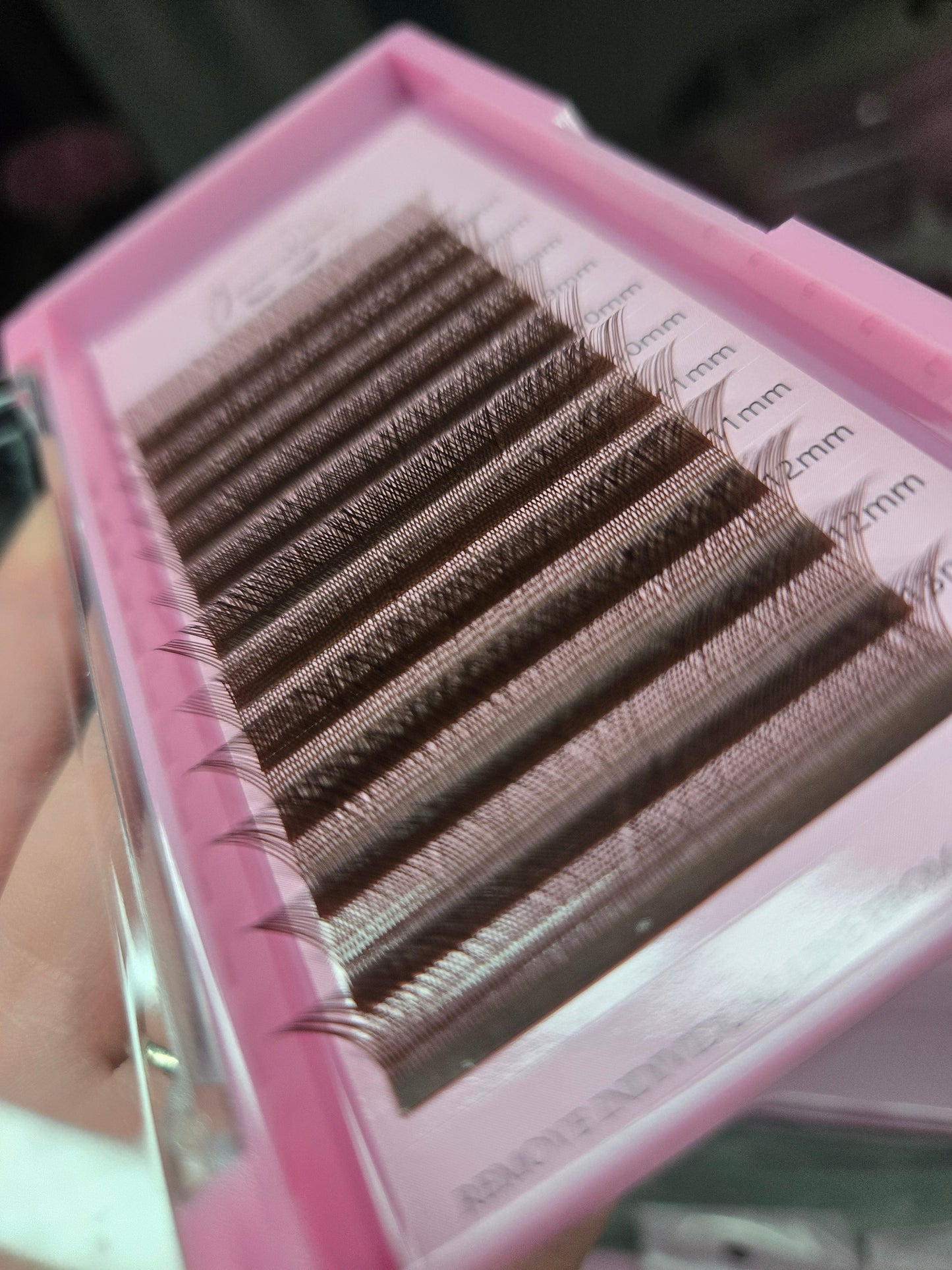 Extensions de cil- YY brun chocolat 0.07